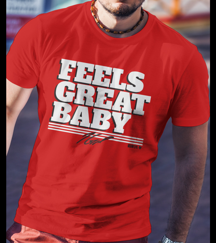 Jimmy Garoppolo Feels Great Baby NFLPA T-Shirt
