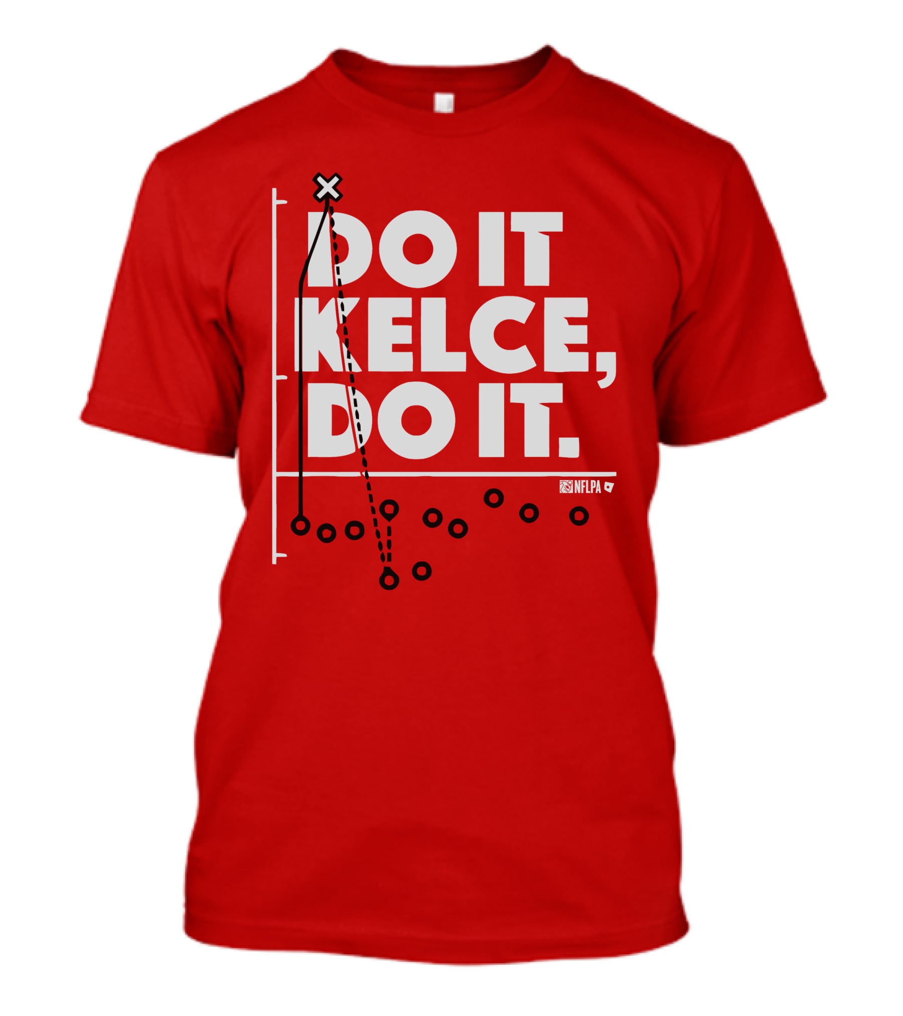 Do It Kelce Do It NFLPA Football Play T-Shirt