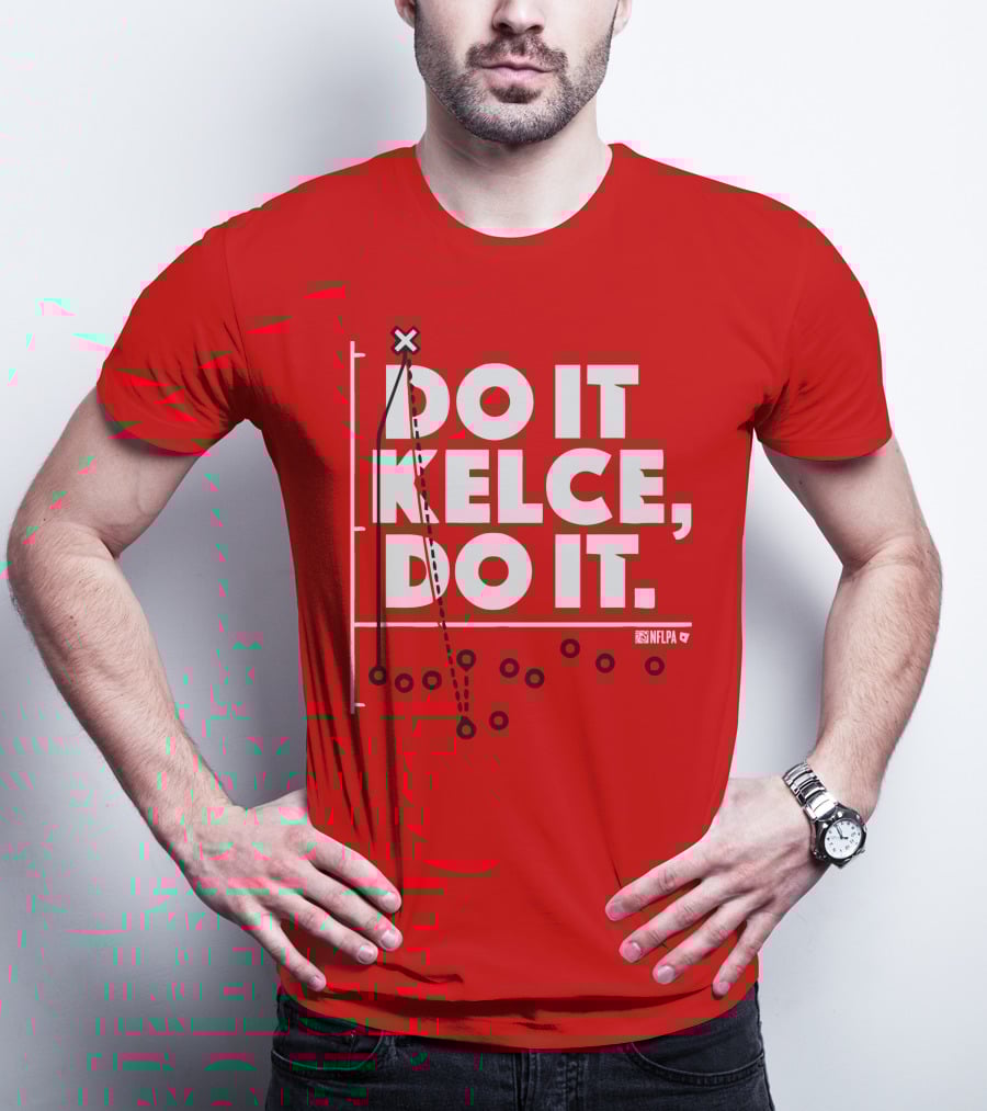 Do It Kelce Do It NFLPA Football Play T-Shirt