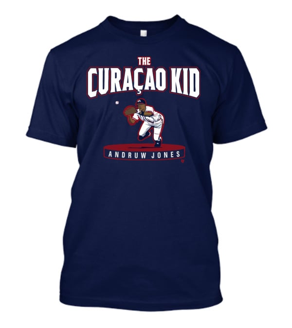 The Curaçao Kid Andruw Jones Baseball Player T-Shirt