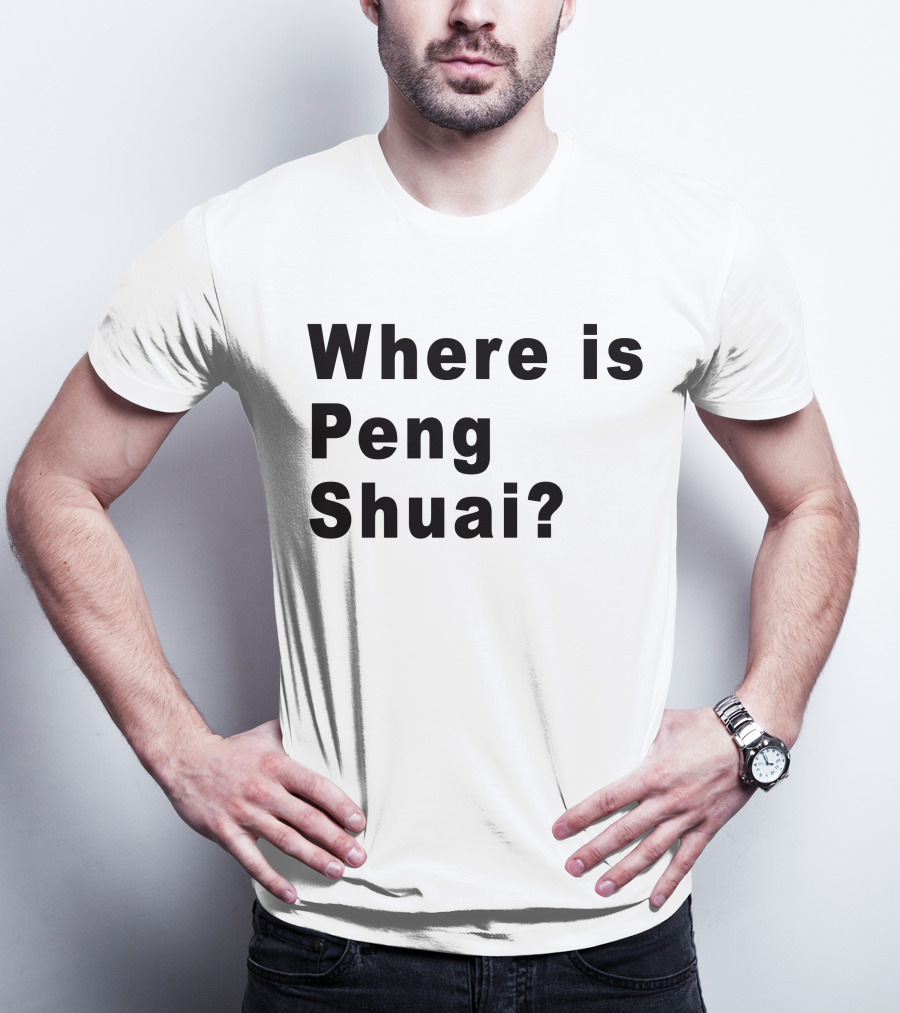 Where Is Peng Shuai Question T-Shirt