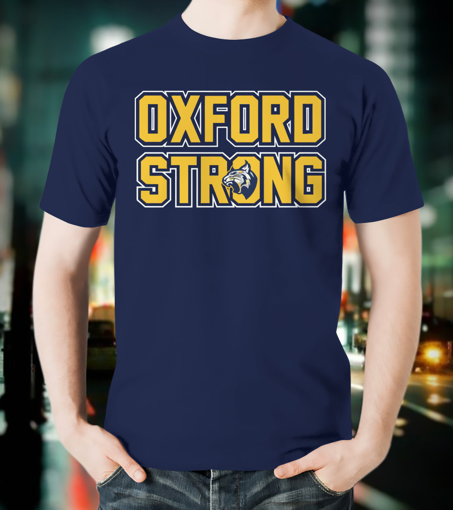 Oxford Strong Wildcats Mascot T-Shirt