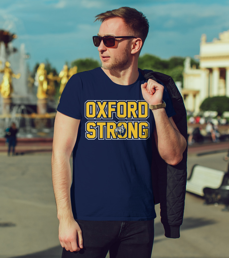 Oxford Strong Wildcats Mascot T-Shirt