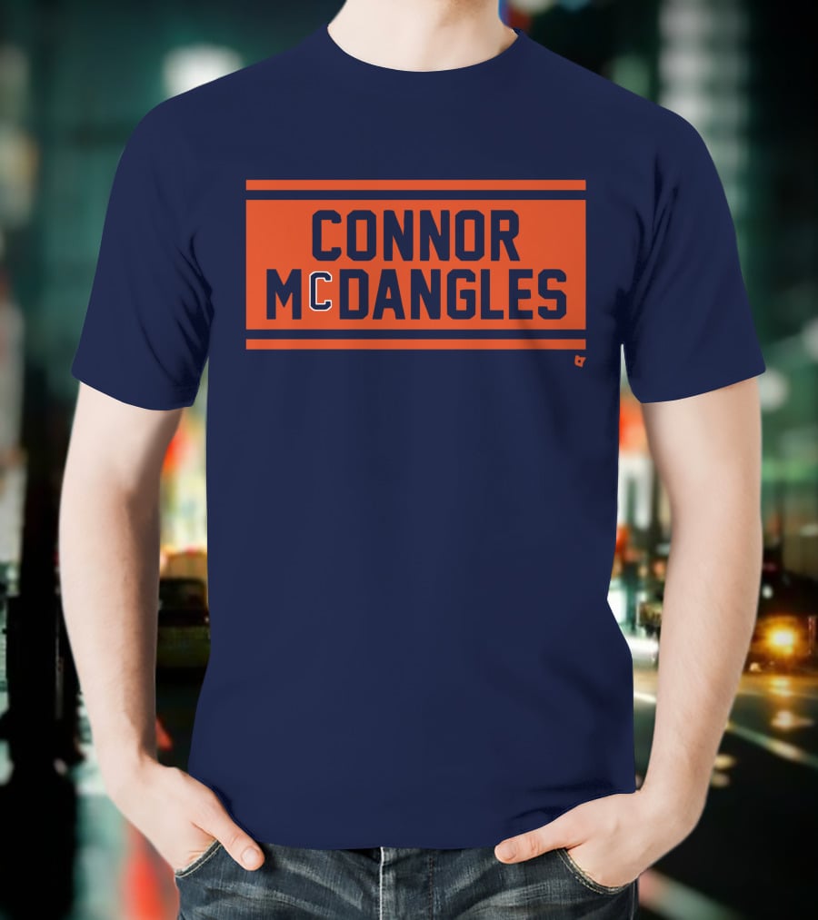Connor McDavid McDangles Text Block T-Shirt