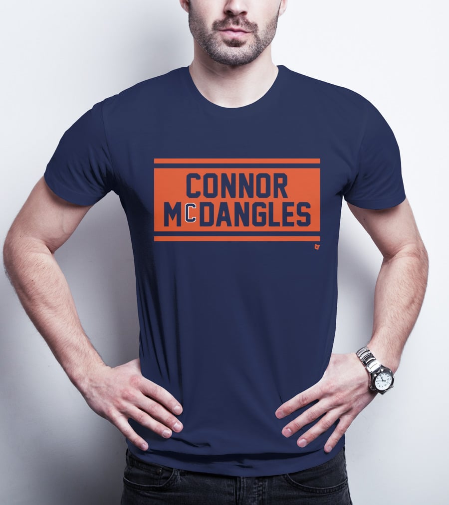 Connor McDavid McDangles Text Block T-Shirt