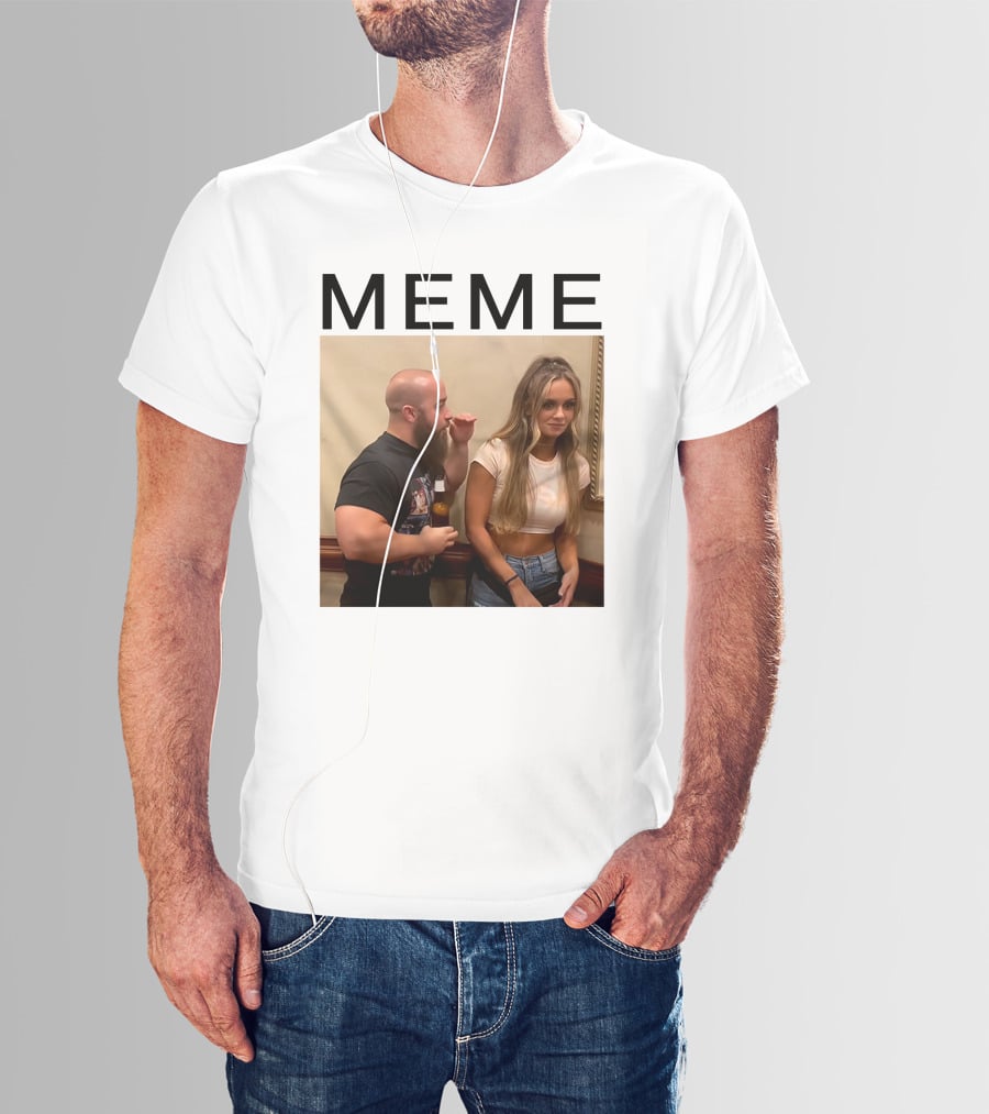 MEME John Silver Bottle Bearded Conversation T-Shirt