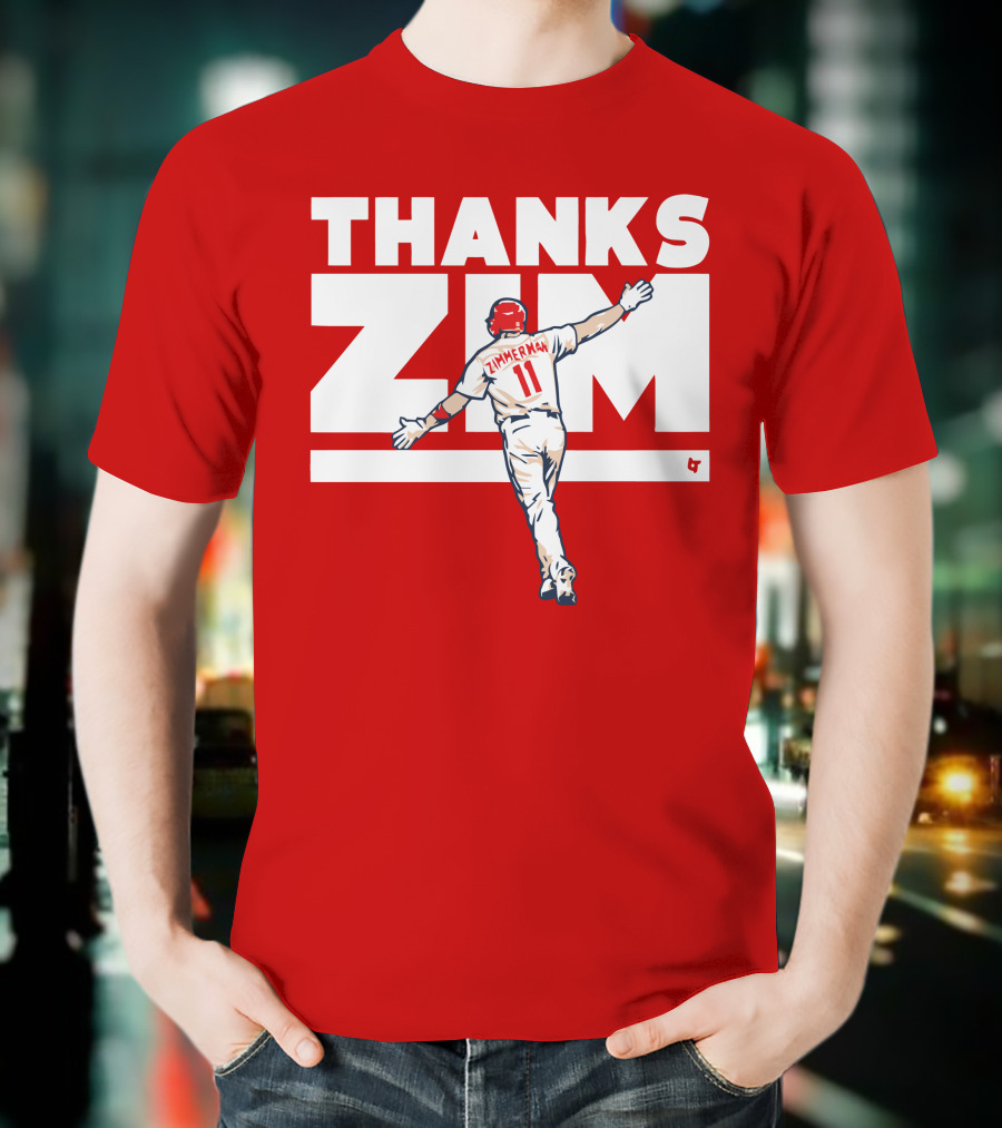 Thanks Zim Ryan Zimmerman 11 T-Shirt