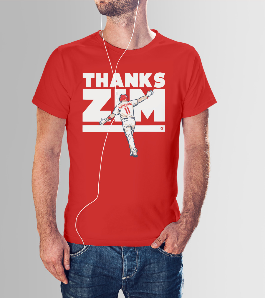 Thanks Zim Ryan Zimmerman 11 T-Shirt