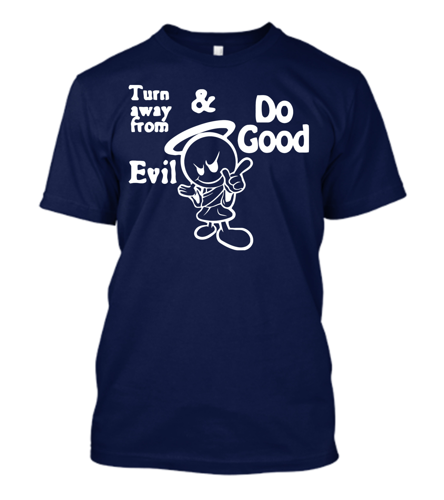 Turn Away From Evil And Do Good Halo Character T-Shirt