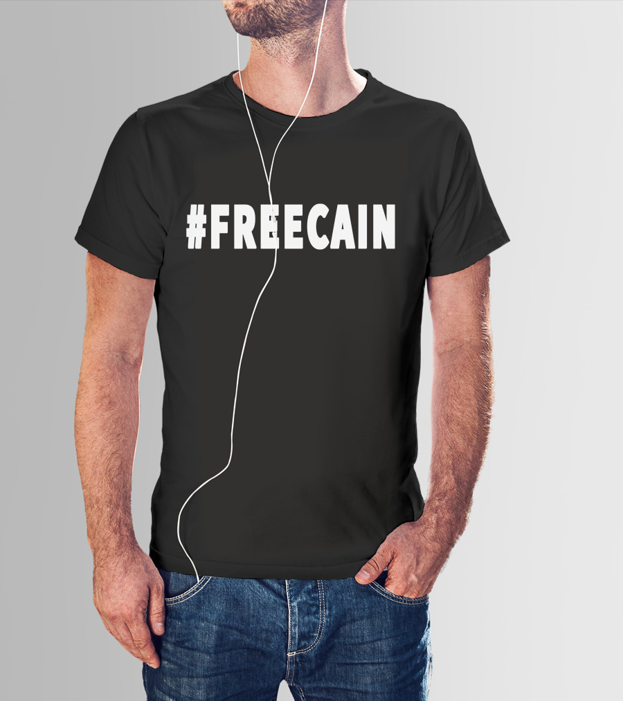 FreeCain Text T-Shirt