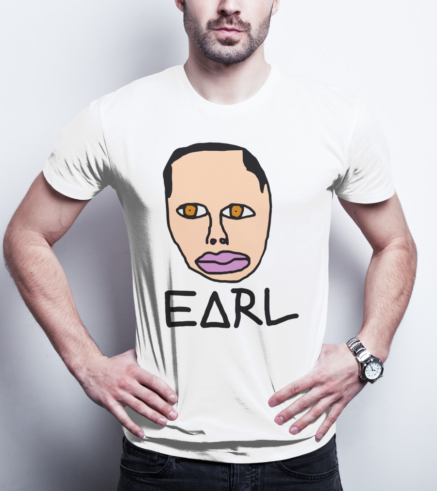 Earl Sweatshirt Odd Future Free Earl Face Drawing T-Shirt