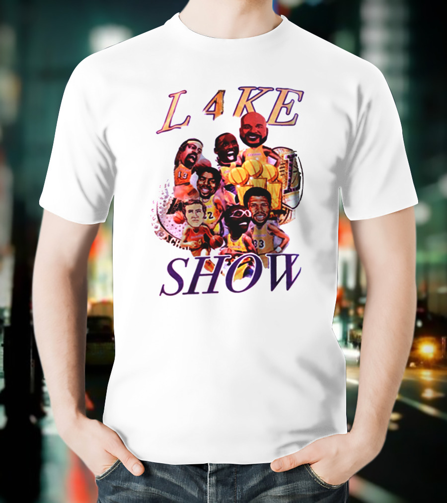 L4KE SHOW LeBron James Laker Legends T-Shirt