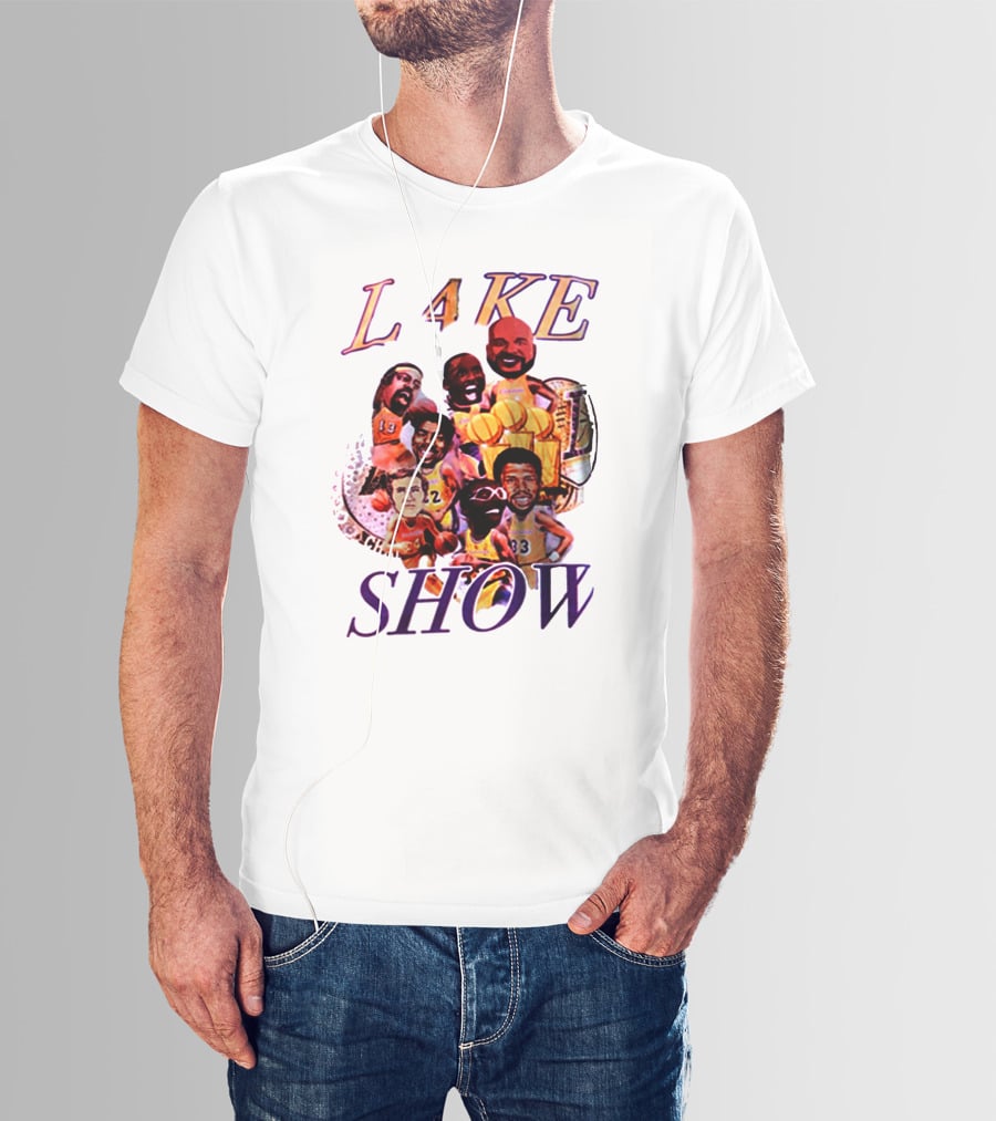 L4KE SHOW LeBron James Laker Legends T-Shirt