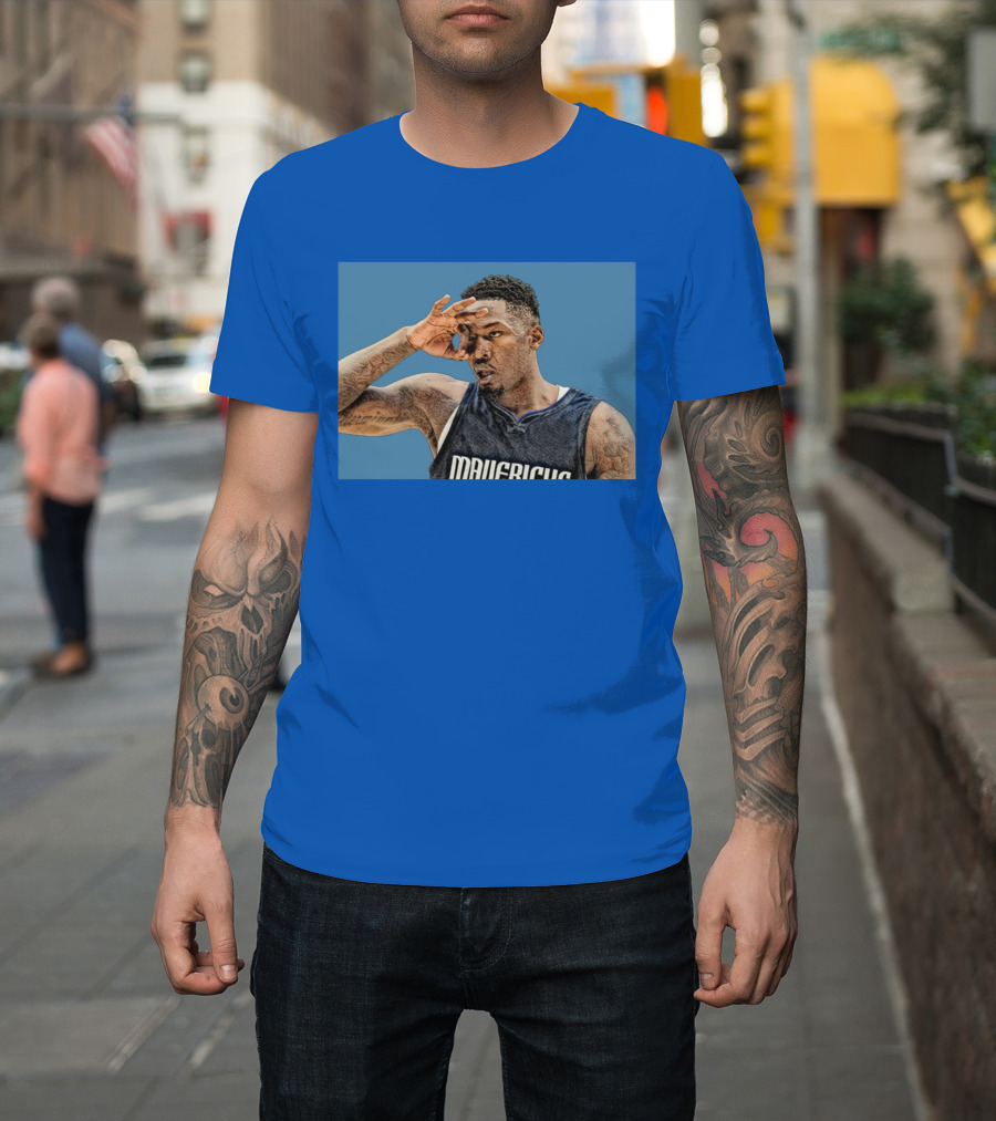 Dorian DFS Mavericks Basketball Player Gesture T-Shirt