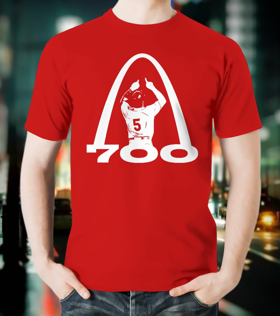 700 Baseball Arch Number 5 T-Shirt