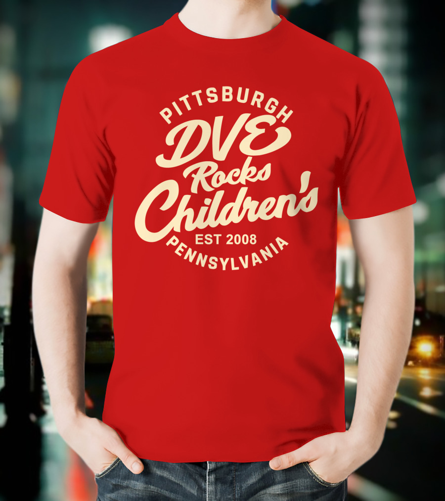 Pittsburgh DVE Rocks Children's Est 2008 Pennsylvania T-Shirt