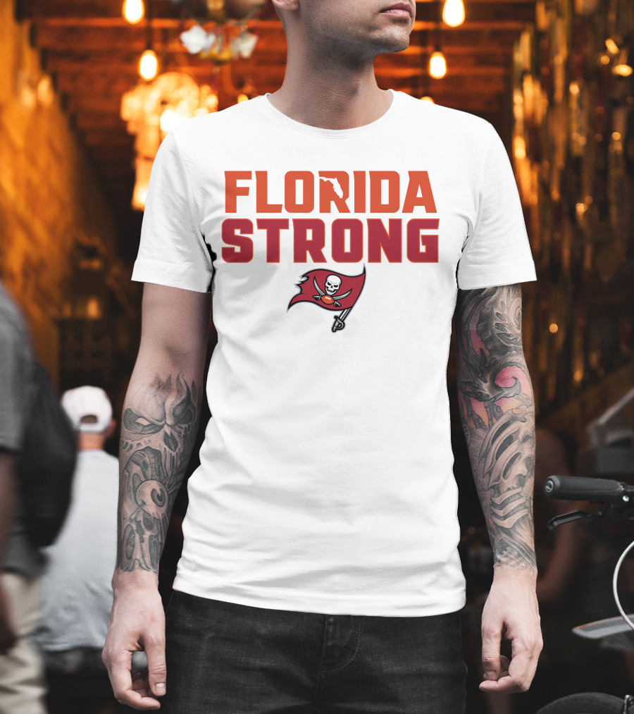 Florida Strong Buccaneers Logo Elements T-Shirt