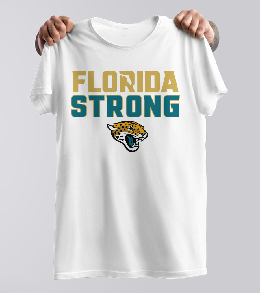 Florida Strong Jacksonville Jaguars Fan Gear T-Shirt