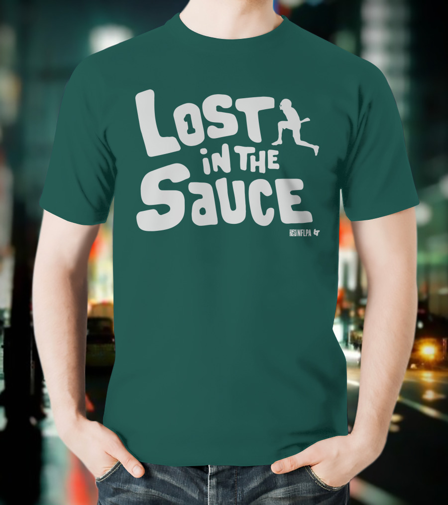 Lost In The Sauce Ahmad Gardner NFLPA T-Shirt