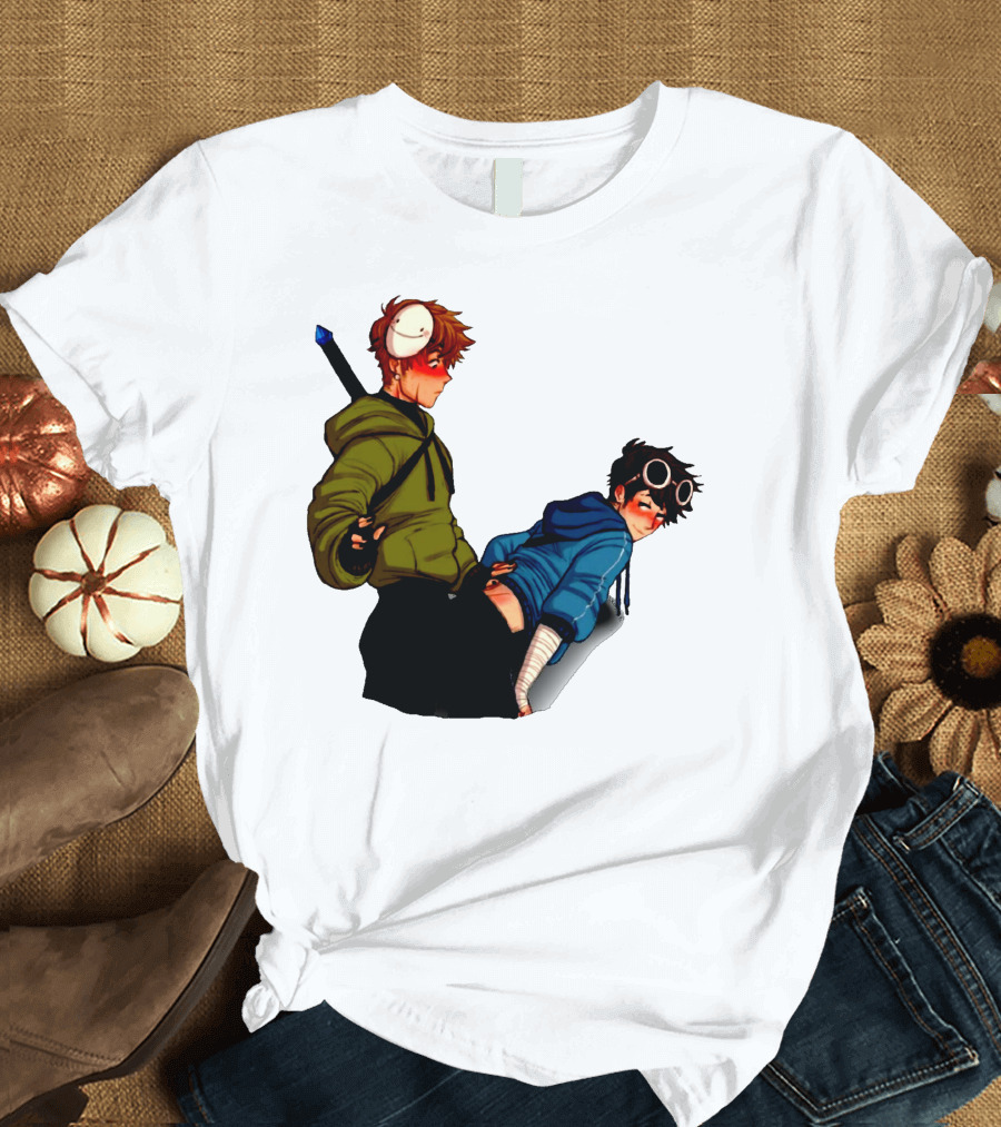 NSFW DNF Dream Team Blushing Character T-Shirt