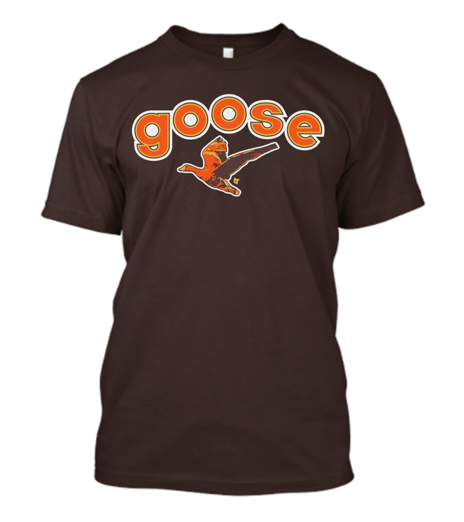 Goose Padres Brown And Orange T-Shirt