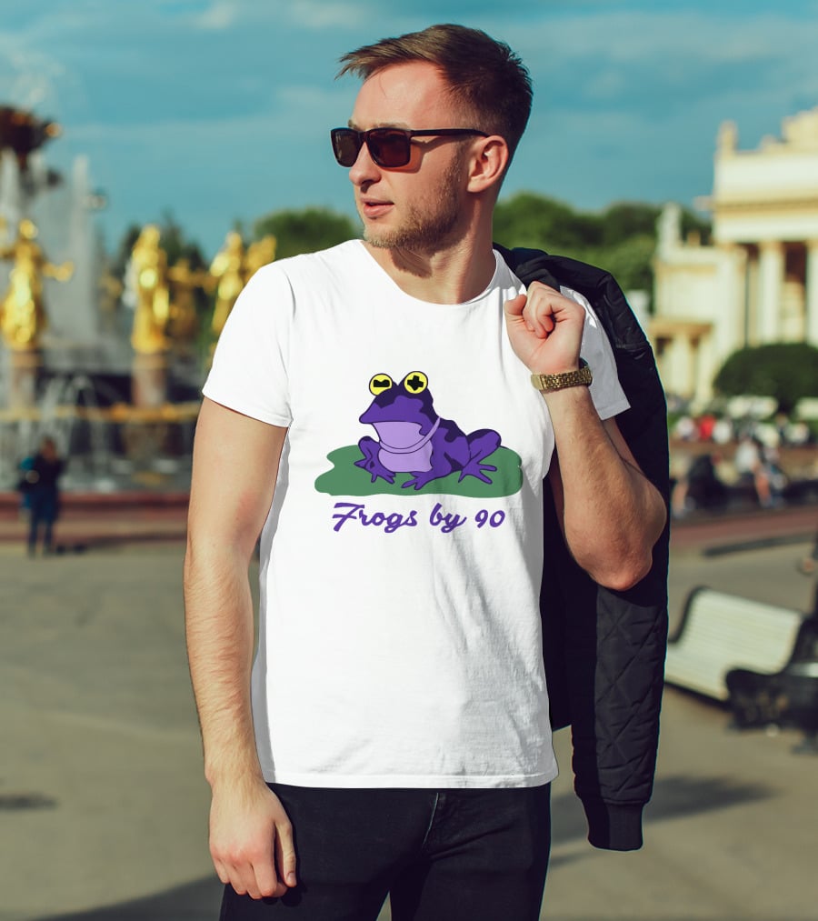 Max Duggan Hypnotoad Frogs By 90 T-Shirt
