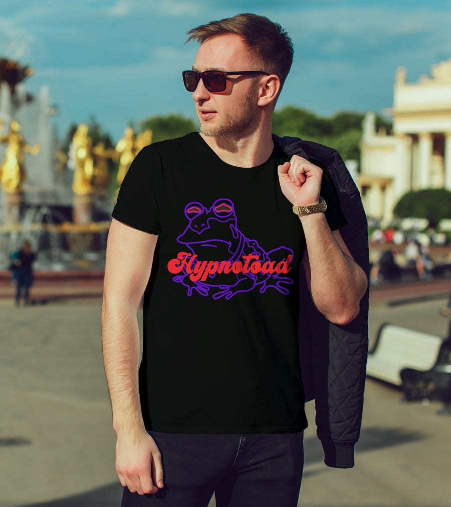 Frogs Hypnotoad Sonny Dykes Neon T-Shirt