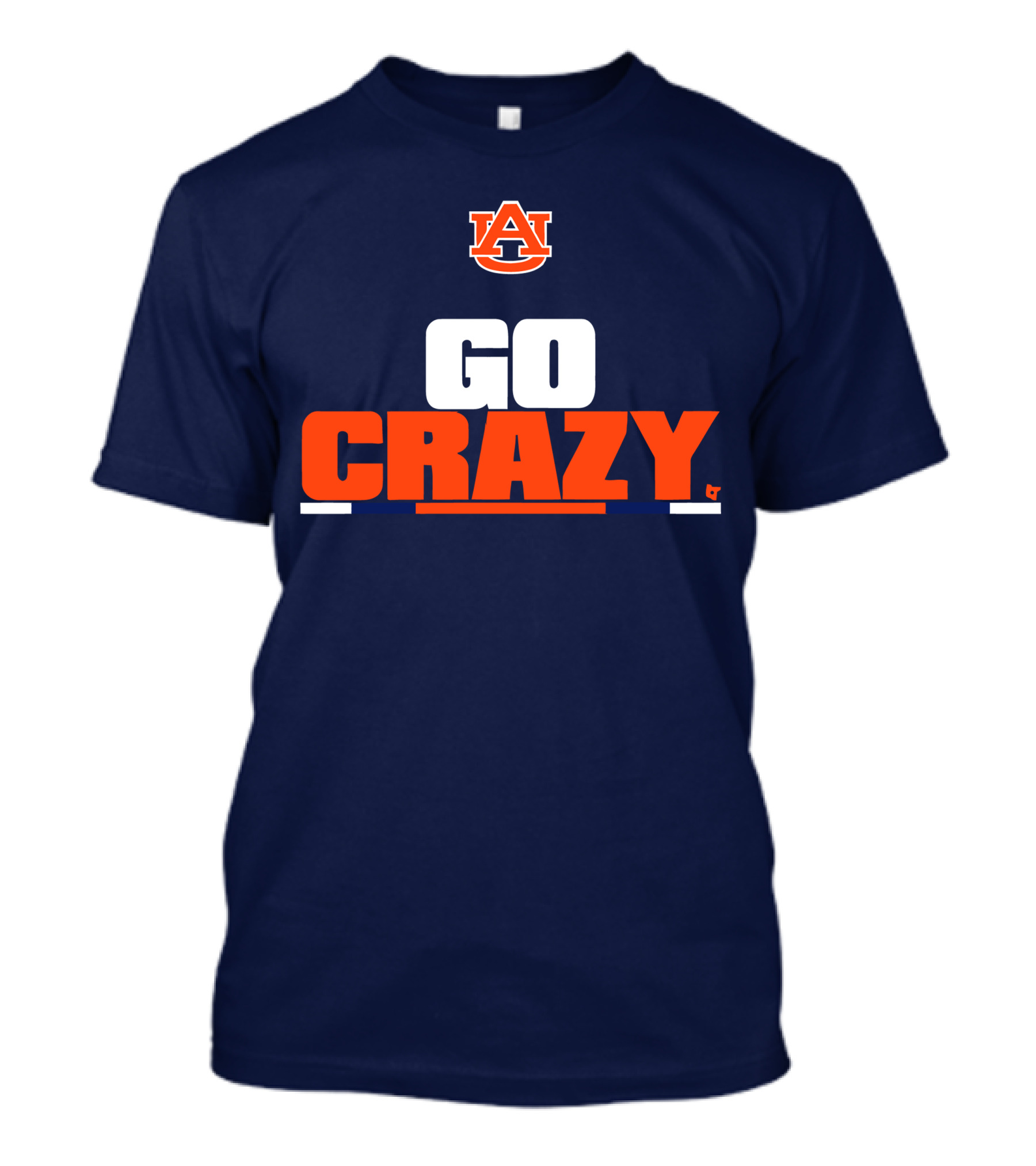 Auburn University Go Crazy Football Tigers T-Shirt