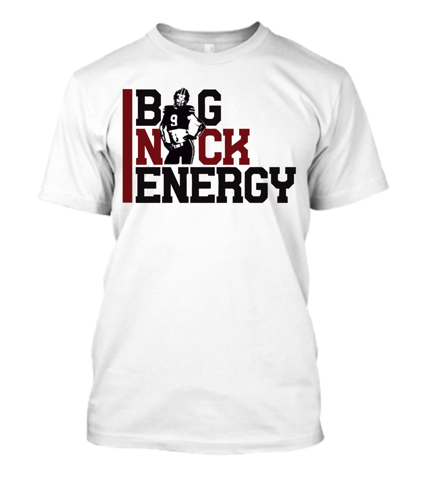 Big Nick Energy Nick Muse Football Number 9 Player T-Shirt