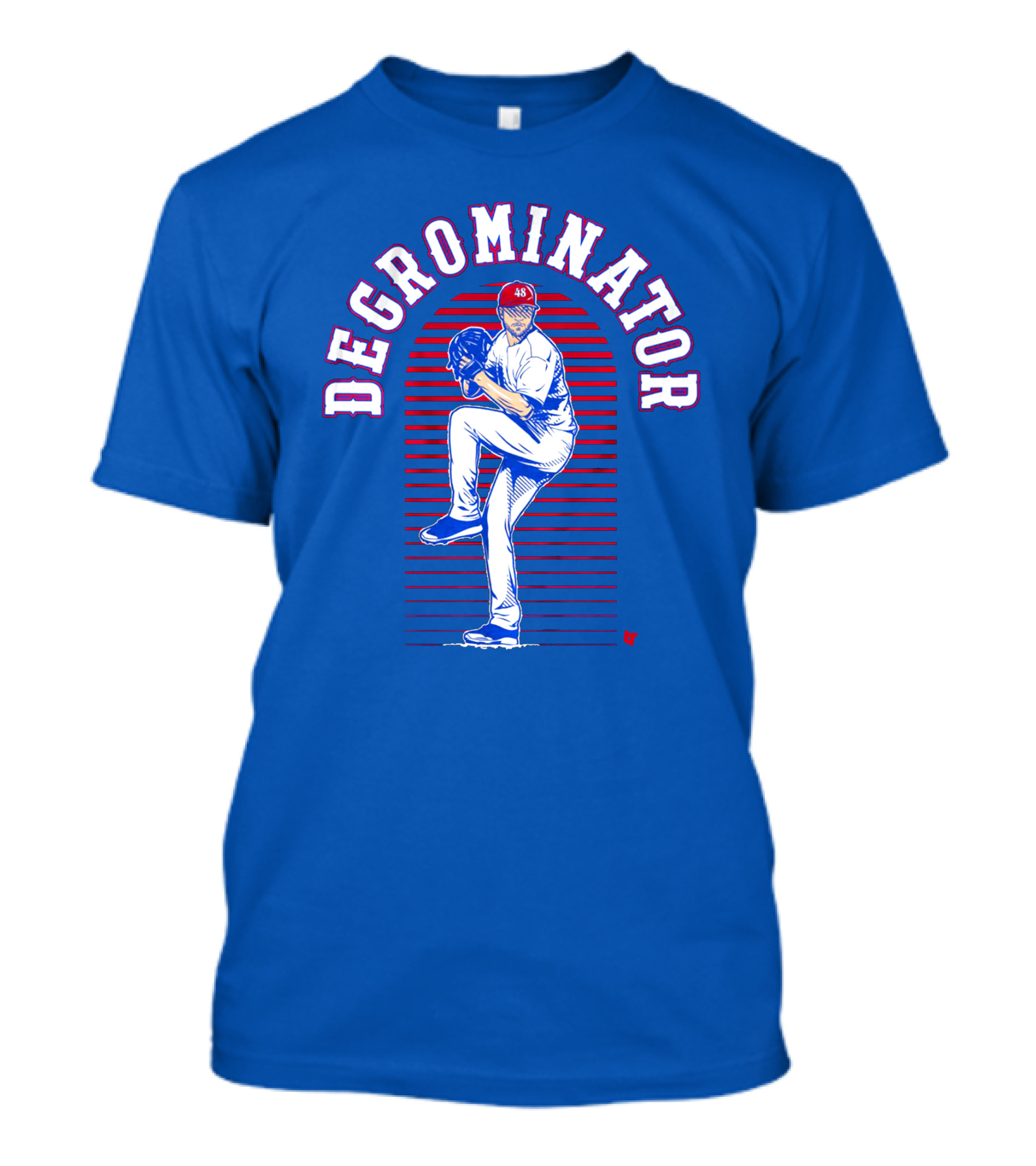 Degrominator Jacob DeGrom Baseball Pitching 48 T-Shirt