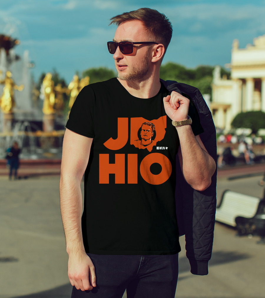 Joe Burrow JoHio NFLPA Browns Ohio T-Shirt