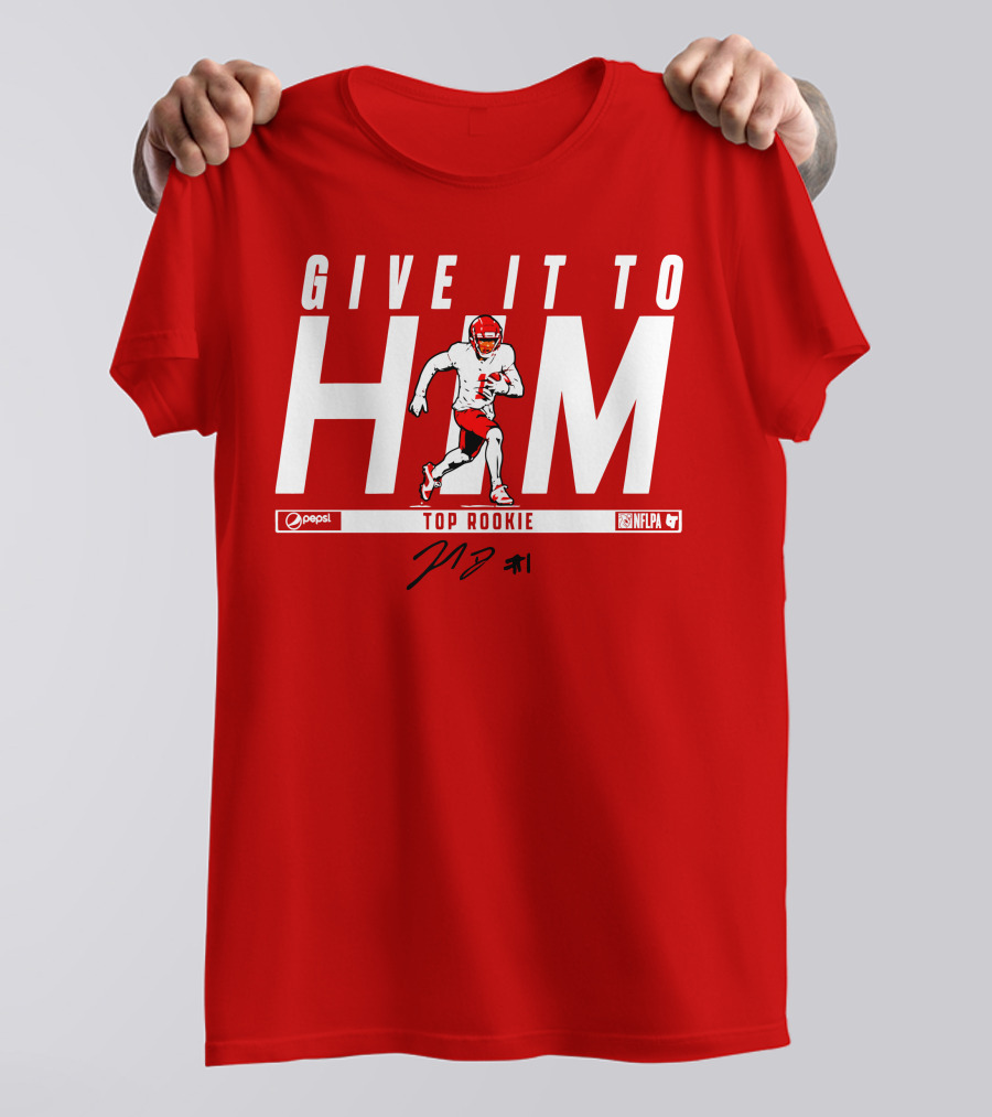 Give It To Him Top Rookie NFLPA Pepsi T-Shirt