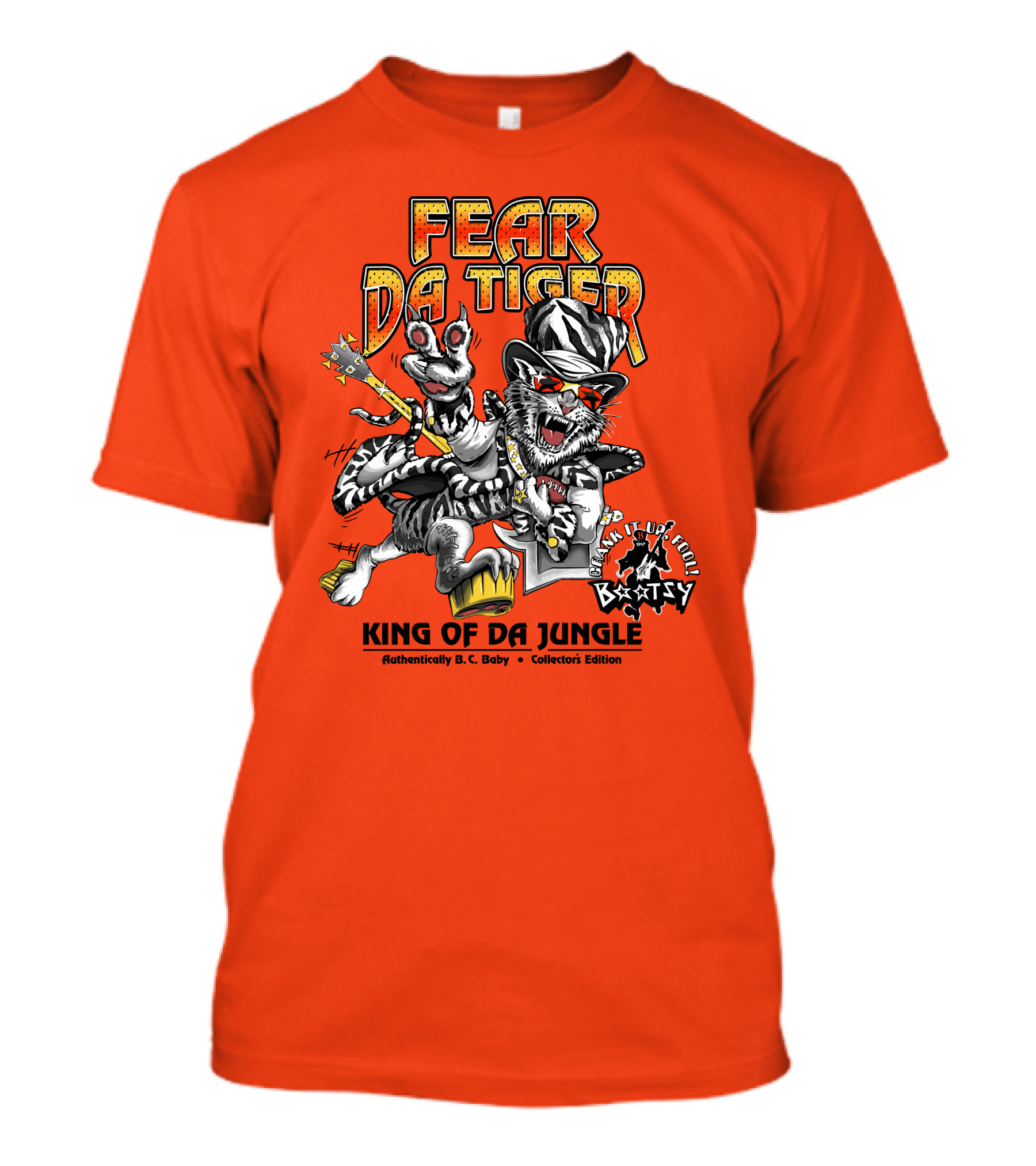 Fear Da Tiger King Of Da Jungle Bootsy Collectors Edition T-Shirt