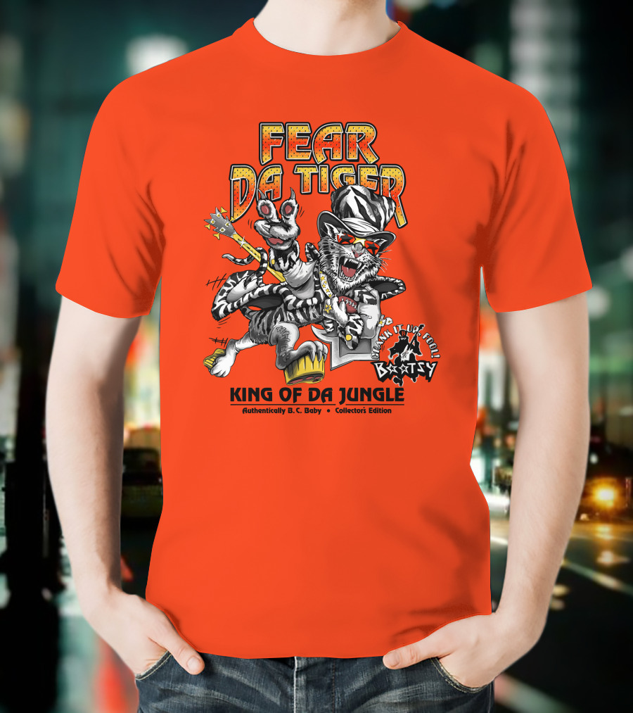 Fear Da Tiger King Of Da Jungle Bootsy Collectors Edition T-Shirt