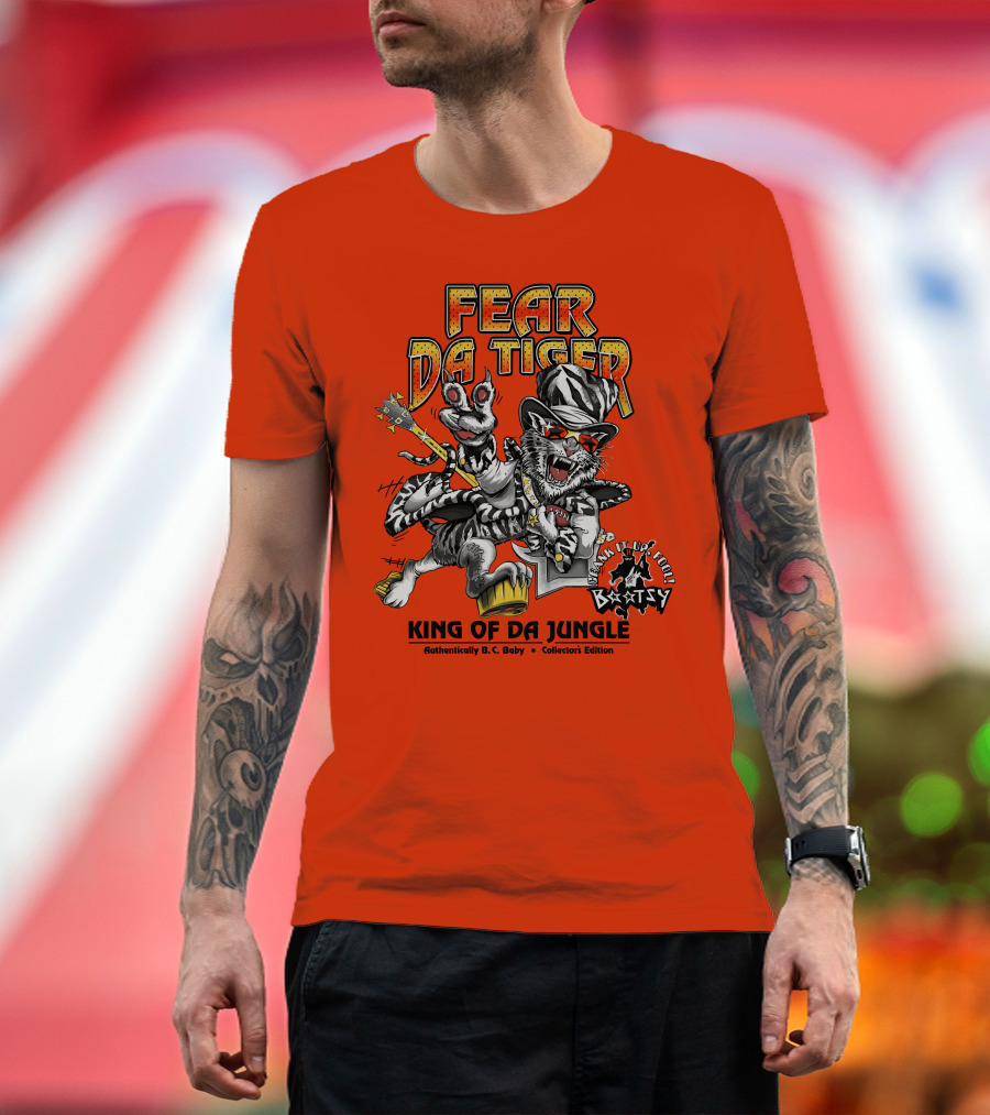 Fear Da Tiger King Of Da Jungle Bootsy Collectors Edition T-Shirt