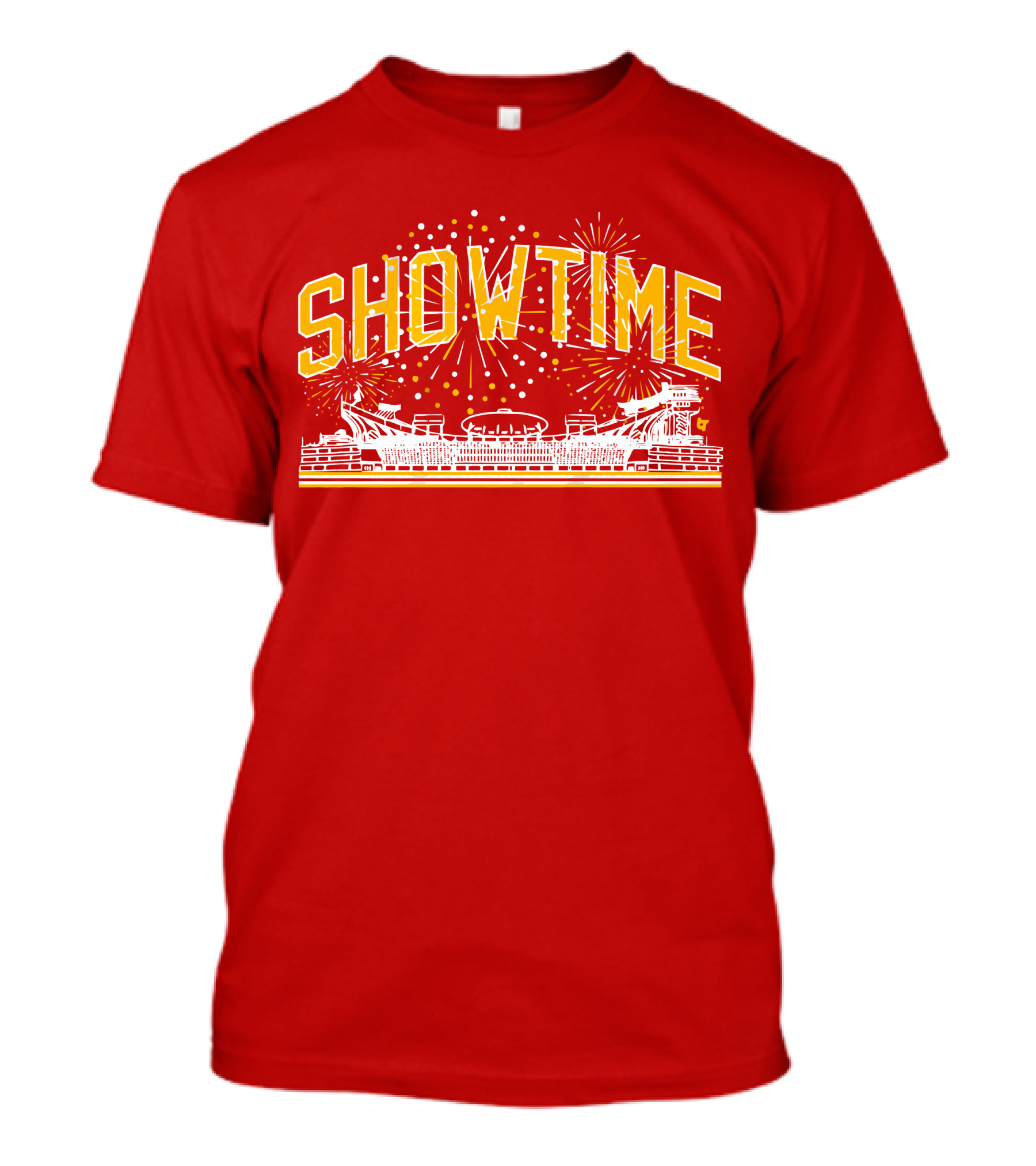 Kansas City Showtime Football Fireworks T-Shirt