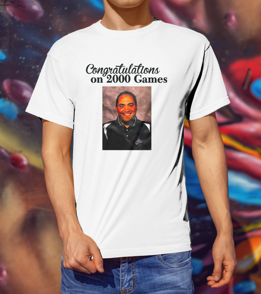 Congratulations On 2000 Games T-Shirt