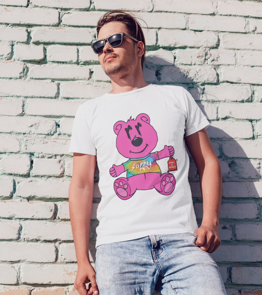 Sorry In Advance Rainbow Bear T-Shirt