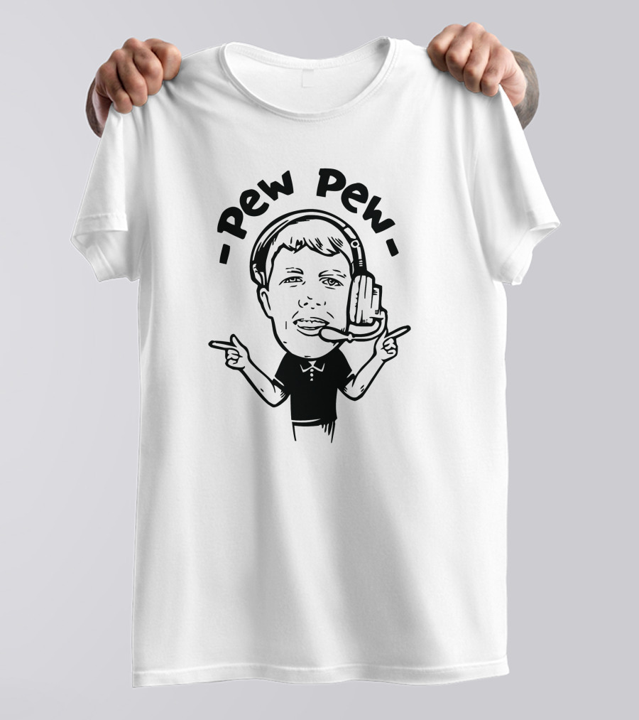 Pew Pew Headset Spokesmasters T-Shirt