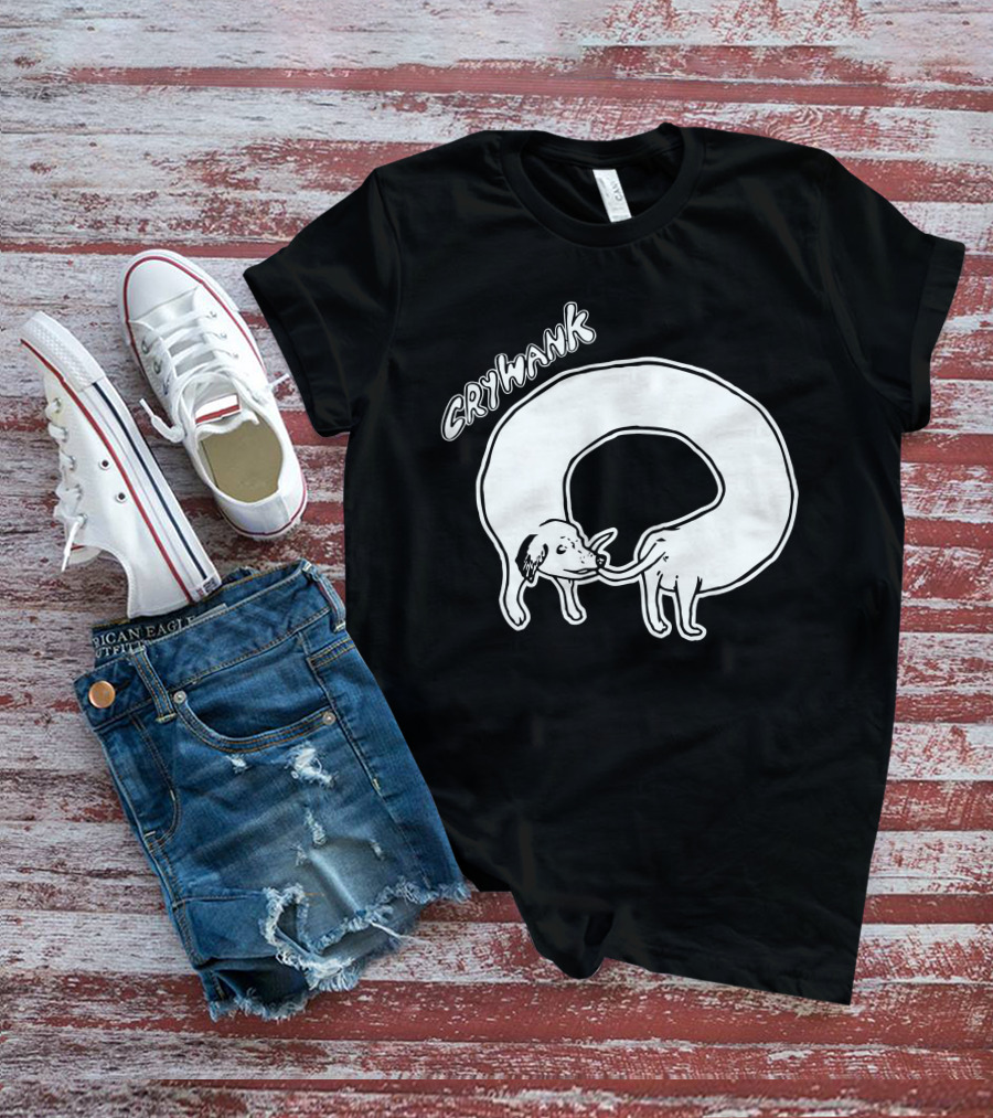 Crywank Endless Dog Loop T-Shirt