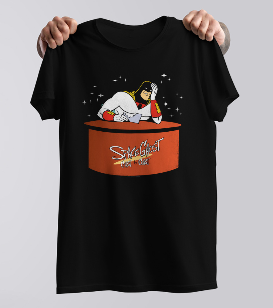 Space Ghost Coast To Coast Spacer Stars Desk T-Shirt