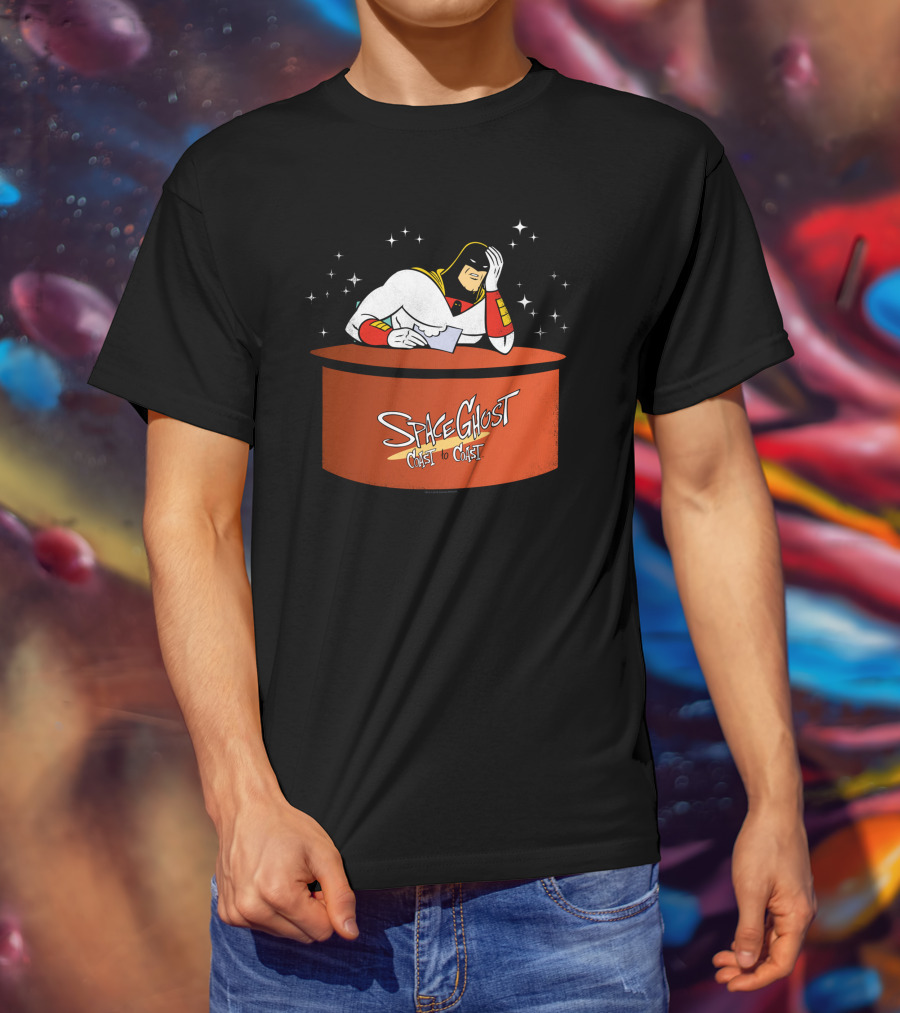 Space Ghost Coast To Coast Spacer Stars Desk T-Shirt