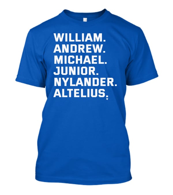 William Andrew Michael Junior Nylander Altelius T-Shirt