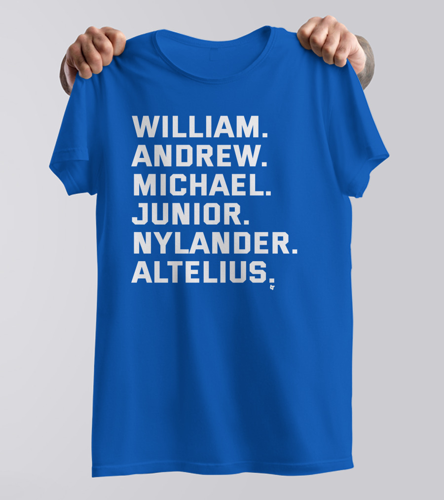 William Andrew Michael Junior Nylander Altelius T-Shirt