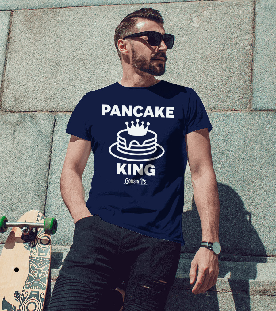 PANCAKE KING COUSIN T'S STACKED CROWN ICON T-Shirt