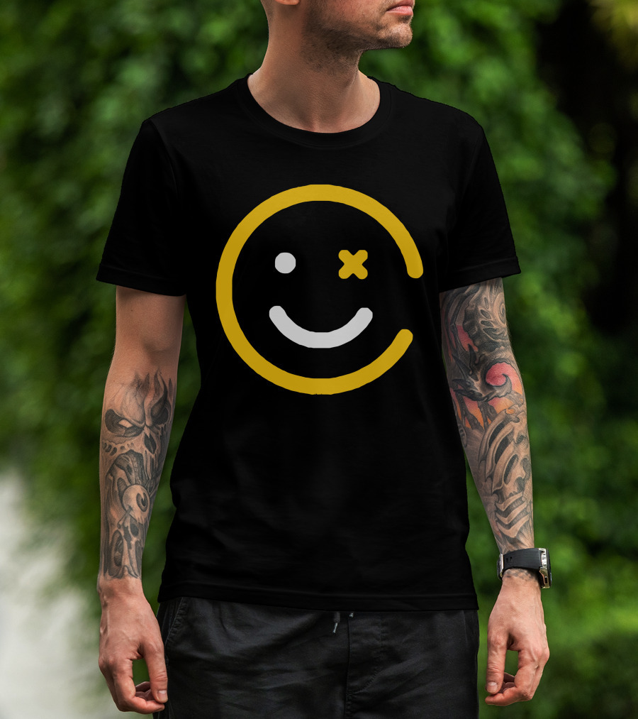 Happy Punch Winking Face Emoji T-Shirt