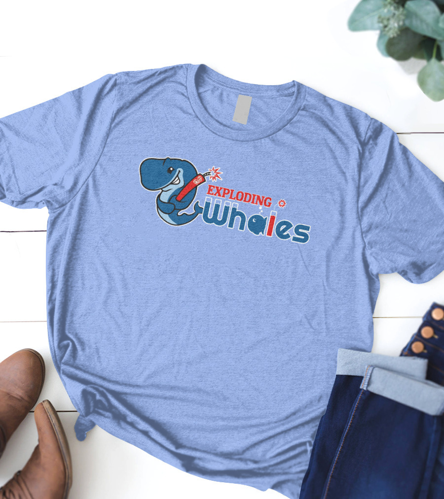 Eugene Emeralds Exploding Whales T-Shirt