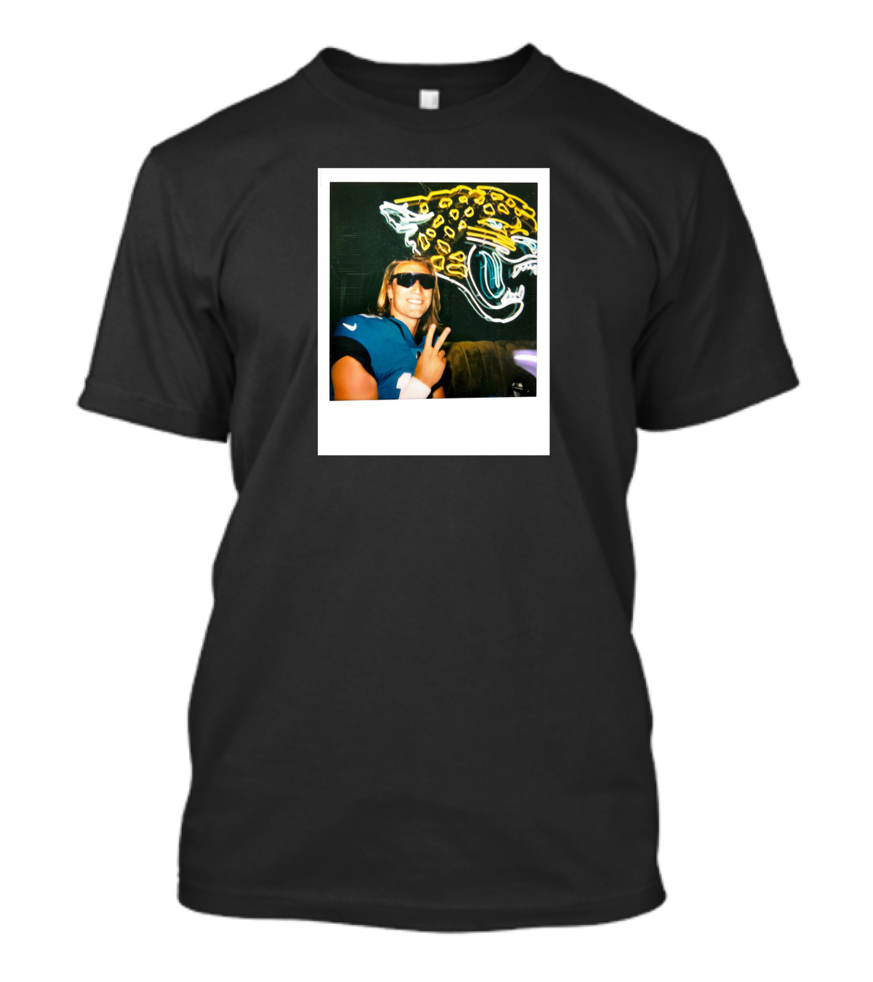Trevor Lawrence Steezy Trev Jacksonville Jaguars Profile Picture T-Shirt