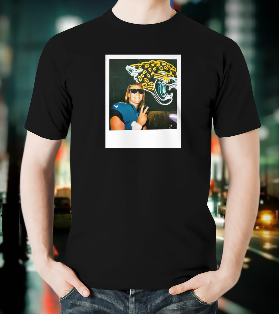Trevor Lawrence Steezy Trev Jacksonville Jaguars Profile Picture T-Shirt