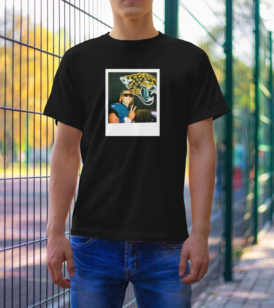 Trevor Lawrence Steezy Trev Jacksonville Jaguars Profile Picture T-Shirt